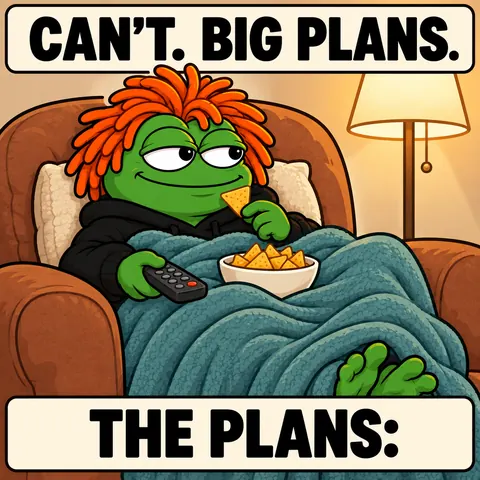 Can't. Big plans. The plans: a blanket and snacks.