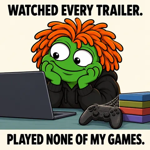 Watched every trailer. Played none of my games.