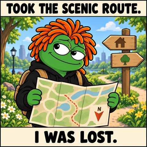 Took the scenic route. I was lost.