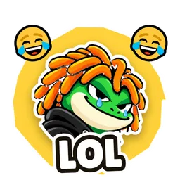 Pippy sticker: lol emoji