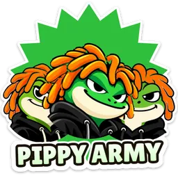 Pippy sticker: pippy army